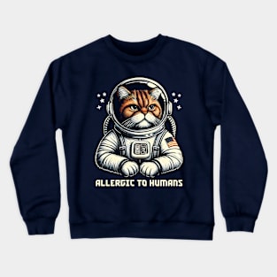 Allergic to Humans Crewneck Sweatshirt